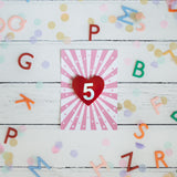Age Badge Personalised Birthday Postcard Colours
