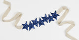 Navy star headband